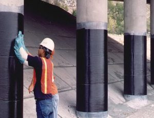 مقاوم سازی ستون بتنی با الیاف کربن