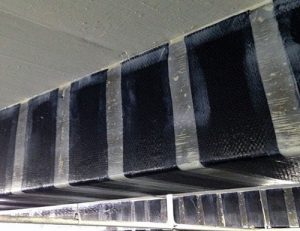 مقاوم سازی ستون بتنی با frp