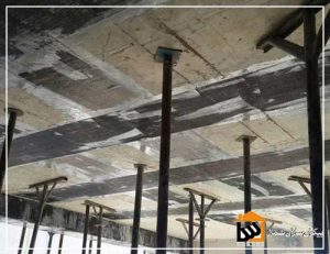 مقاوم سازی دال بتنی