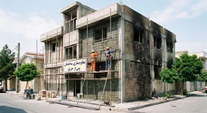 مقاوم‌سازی ساختمان بعد از حریق